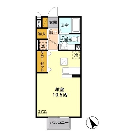 ウェル・クレールの物件間取画像
